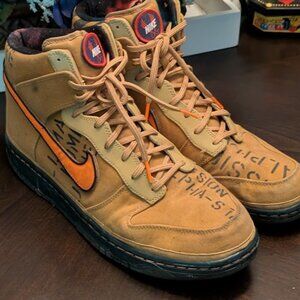 B3 NIKE Dunk Hi Premium QS Galaxy 2012